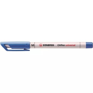 Stabilo, STABILO OHP Pen non-perm. M 853/41 blau, Stabilo OHP Pen, non-permanent M, 1mm, blau, Folienschreiber, 853/41