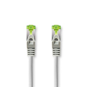 Nedis, CAT7 Netzwerkkabel | S/FTP | RJ45 Stecker | RJ45 Stecker | 3,00 m | Snagless | Rund | LSZH | Grau | Karton mit Fenster, Nedis - CAT7 Netzwerkkabel | S/FTP RJ45 Stecker 3,00 m Snagless Rund LSZH Grau Karton mit Fenster, One Size