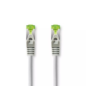 Nedis, CAT7 Netzwerkkabel | S/FTP | RJ45 Stecker | RJ45 Stecker | 3,00 m | Snagless | Rund | LSZH | Grau | Karton mit Fenster, Nedis - CAT7 Netzwerkkabel | S/FTP RJ45 Stecker 3,00 m Snagless Rund LSZH Grau Karton mit Fenster, One Size