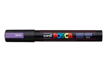 uni-ball, UNI-BALL Posca Marker 1,8-2,5mm PC5MMET.VIOL Metal.violett,Rund.