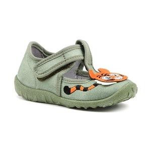 Superfit, superfit Hausschuh Spotty Tiger hellgrün, Superfit - Tigre-21, 21, Grün