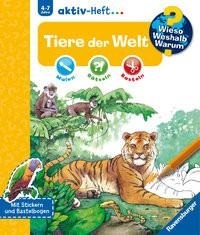 Ravensburger, Wieso? Weshalb? Warum? Aktiv-Heft, Wieso? Weshalb? Warum? aktiv-Heft: Tiere der Welt