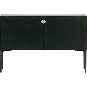 mutoni living, Beistelltisch Hero Holz Metall schwarz, Beistelltisch Hero Holz Metall schwarz