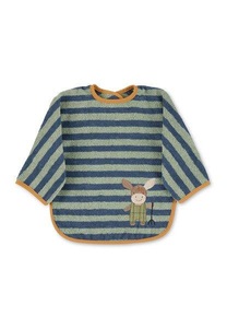 Sterntaler, Sterntaler Ärmellätzchen Emmilius mittelblau, Ärmellätzchen ESEL EMMILIUS gestreift in blau