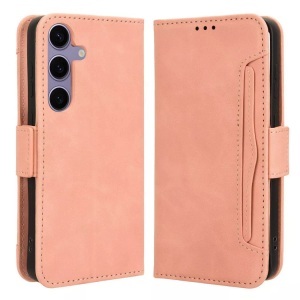 Cover-Discount, Cover-Discount - Galaxy S25 Etui viele Kartenfächer, Rosa