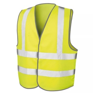 Result, Core Warnweste Unisex Gelb S, Result - Core Warnweste, S, Gelb