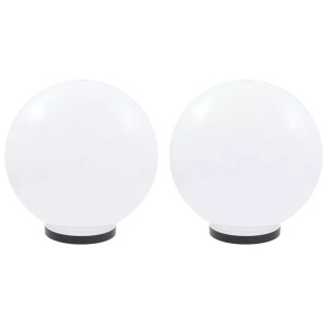 vidaXL, vidaXL LED-Gartenleuchten 2 Stk. Kugelförmig 40 cm PMMA, vidaXL LED-Gartenleuchten 2 Stk. Kugelförmig 40 cm PMMA