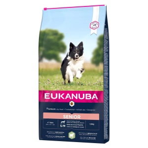Eukanuba, Eukanuba Mature & Senior Lamm & Reis - Sparpaket: 2 x 12 kg, Eukanuba Senior Small & Medium Breed Lamm & Reis - 12 kg