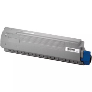 OKI, Original Tonerpatrone cyan OKI 44059107, Oki Toner, blau, 44059107, (8'000 Seiten)