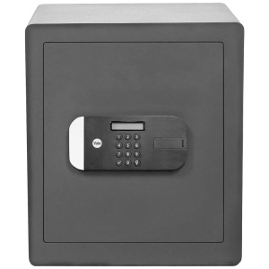 Yale, YALE YSFM/400/EG1 Tresor Fingerabdruckschloss, Zahlenschloss, Schlüsselschloss, Yale Tresor Office, 35.5 l