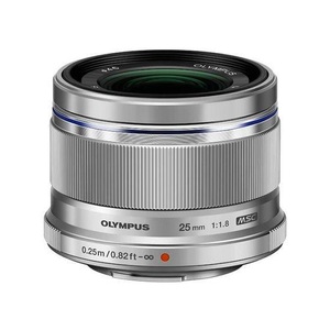 Olympus, Olympus m.Zuiko Digital 25mm 1:1.8 silber Objektiv, OLYMPUS - M.ZUIKO DIGITAL 25mm F1.8 (Silber), Silber, 12-40MM