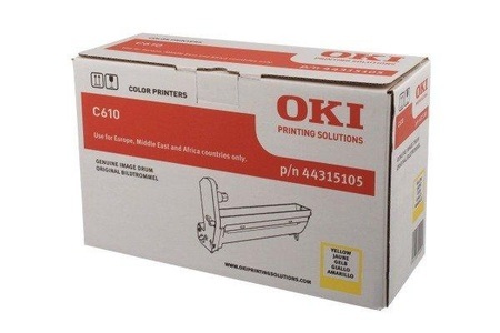 OKI, Original Trommeleinheit gelb OKI 44315105, Oki Fotoleitereinheit, gelb, 44315105, (20'000 Seiten)