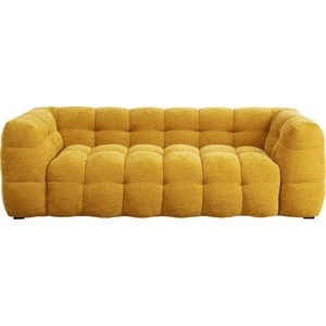 Kare Design, Sofa Salamanca 3-Sitzer gelb