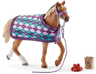 Schleich, Schleich 42360 Englisches Vollblut mit Decke, schleich® 42360 Horse Club ? Englisches Vollblut mit Decke