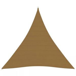 vidaXL, vidaXL Sonnensegel 160 g/m² Taupe 4,5x4,5x4,5 m HDPE, vidaXL Sonnensegel 160 g/m² Taupe 4,5x4,5x4,5 m HDPE