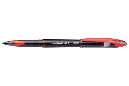 uni-ball, UNI-BALL Ink Roller Air Ball 0,5mm UBA188M RED rot, wasserfest&lic, uni-ball Ink Roller Air Ball, 0.5mm, rot, wasserfest&lichtfest, UBA188M Rot