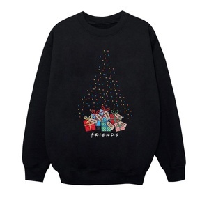 FRIENDS, Christmas Tree Lights Sweatshirt Unisex Schwarz 104