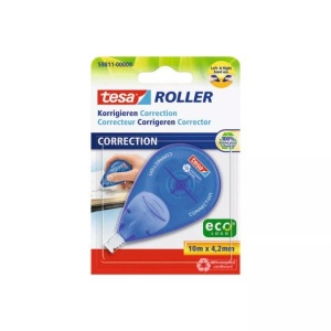 Tesa, tesa Korrekturroller ecoLogo 4,2 mm, Tesa Korretkurroller, 4,2mm x 10m, Blister, 59811-00000