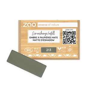ZAO, ZAO Lidschatten ZAO Lidschatten Refill Rectangle Eye Shadow 1.3 g, ZAO ZAO Refill Matt Eyeshadow lidschatten 1.3 g