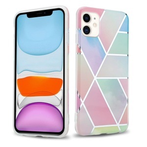 Cadorabo, Hülle für Apple iPhone 11 aus TPU Silikon mit Muster Mosaik, 