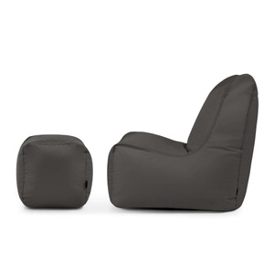 Pusku Pusku, Sitzsack Seat Set Outdoor Sitzsack Seat Set Outdoor, Pusku - Sitzsack Seat Set Outdoor, One Size, Schiefergrau