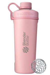 Blender Bottle, 26oz / 770ml BlenderBottle Radian Thermo Edelstahl, Rosé, Blender Bottle Radian Thermo Trinkflasche
