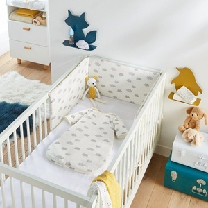 LA REDOUTE COLLECTIONS, Bettumrandung, Wolken, Bettumrandung mit Wolkenmotiven, Sweatware