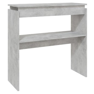 vidaXL, vidaXL Konsolentisch Betongrau 80x30x80 cm Spanplatte, vidaXL Konsolentisch Betongrau 80x30x80 cm Holzwerkstoff