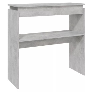 vidaXL, vidaXL Konsolentisch Betongrau 80x30x80 cm Spanplatte, vidaXL Konsolentisch Betongrau 80x30x80 cm Holzwerkstoff