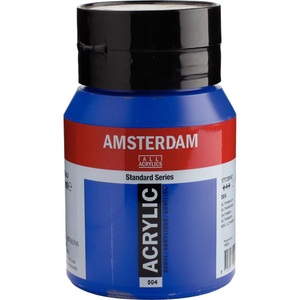Amsterdam, Amsterdam Acrylfarbe Standard, Talens Akrylfarbe Amsterdam, blau, 504, (500ml)