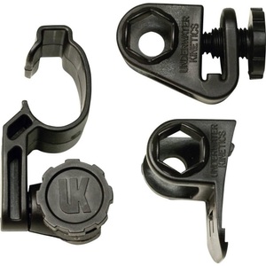 UK Underwater Kinetics, Helmhalterung UK Underwater Kinetics alle UK 3AA/4AA 514819 Schwarz, UK Underwater Kinetics 514819 Helmhalterung alle UK 3AA/4AA Schwarz