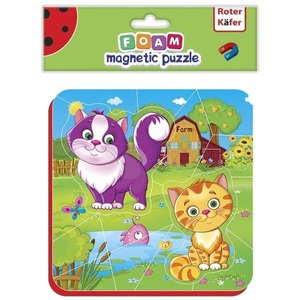 undefined, ROTER KÄFER - Magnetpuzzle Baby Bauernhof, 