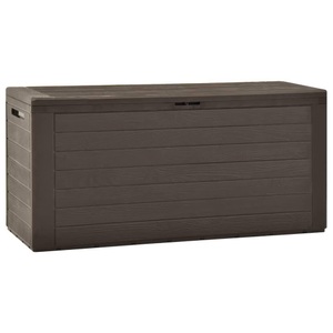 Diverse Hardware, Gartenbox Braun 116x44x55 cm, vidaXL Gartentruhe Braun 116x44x55 cm