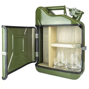 eStore, Minibar, Vintage Kanister - Grün Unisex, eStore - Minibar, Vintage Kanister Grün