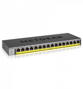 Netgear, Netgear Gs116Pp-100Eus 16-Port LAN Gigabit Ethernet Switch, GS116PP, Switch