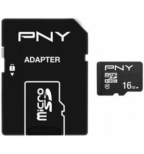 Pny, PNY Performance Plus microSDHC-Card Class10 - 16GB, PNY Performance Plus, 16GB, MicroSD HC Card Cl.10, P-SDU16G10PPL-GE