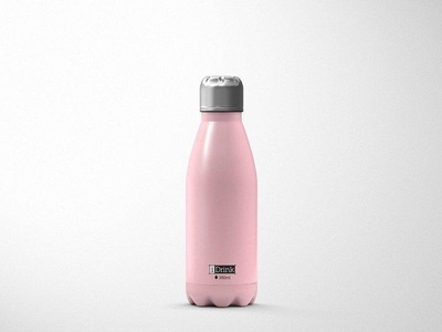 I-DRINK, I-DRINK Thermosflasche 350ml ID0315 pink, 