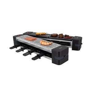 Nouvel, Nouvel Multi 8er Raclette, NOUVEL Multi - Raclette-Set (Schwarz/Grau)