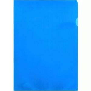 Büroline, BÜROLINE Sichtmappen PP A4 667302 blau, matt 10 Stück, Büroline Sichthülle A4 Hellblau matt, 10 Stück