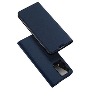 Samsung, Dux Ducis - Samsung Galaxy S20 Ultra Flip Wallet Cover Leder Tasche - Dunkelblau, DuxDucis - Schickes Cover Galaxy S20 Ultra Blau, Nachtblau