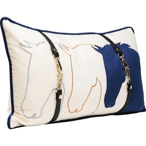 Kare Design, Kissen Horsefaces 28x50cm, KARE Dekokissen »Horsefaces«
