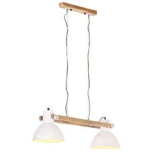 vidaXL, vidaXL Hängelampe Industriestil 25 W Weiß 109 cm E27, vidaXL Hängelampe Industriestil 25 W Weiß 109 cm E27