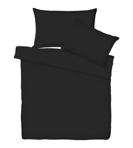 undefined, Uni Satin Bettwäsche mit Biese, Uni Satin Bettwäsche mit Biese ? Duvetbezug ? 240x240 cm