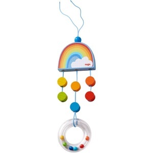 Haba, Haba Holz-Hängefigur REGENBOGEN in bunt, HABA - Hängefigur Regenbogen