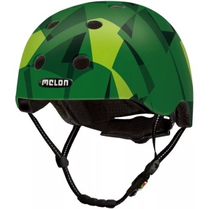 Melon, Green Mamba, Helm, Melon Velohelm Mosaique - green mamba (Grösse: XL-XXL (58-63 cm))