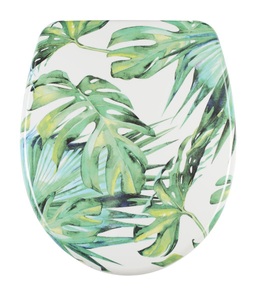 Diaqua, DiAqua WC-Sitz Nice Slow Down Greenery, Diaqua WC-Sitz Nice Slow Down Greenery | 46 × 38 × 5.5 cm
