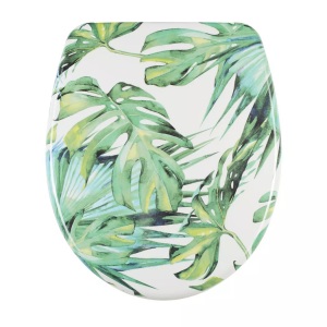 Diaqua, DiAqua WC-Sitz Nice Slow Down Greenery, Diaqua WC-Sitz Nice Slow Down Greenery | 46 × 38 × 5.5 cm