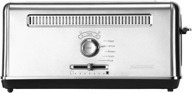 Gastroback, Gastroback Advanced 4S Toaster, Gastroback Toaster Advanced 4S, Edelstahl