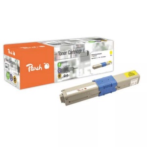 Peach, Peach Tonermodul gelb, kompatibel zu OKI 44973533, Peach O4496/47/97 Toner ye ersetzt OKI 44973533 für z.B. OKI C 301 DN, OKI C 321 DN, OKI MC 332 DN, OKI MC 340, OKI MC 342 DN, OKI MC 342 DNW
