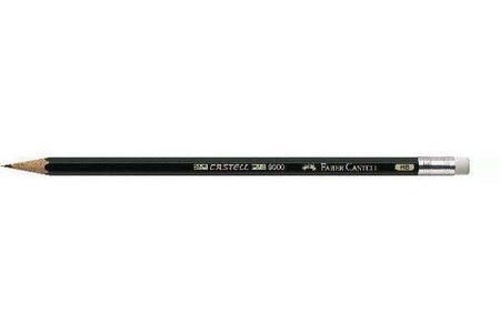 Faber-Castell, Faber-Castell Bleistift CASTELL® 9000 119200 Bezeichnung der Härte=HB 1 St., Faber-Castell Bleistift, Castell 9000, HB, 119200, 119200